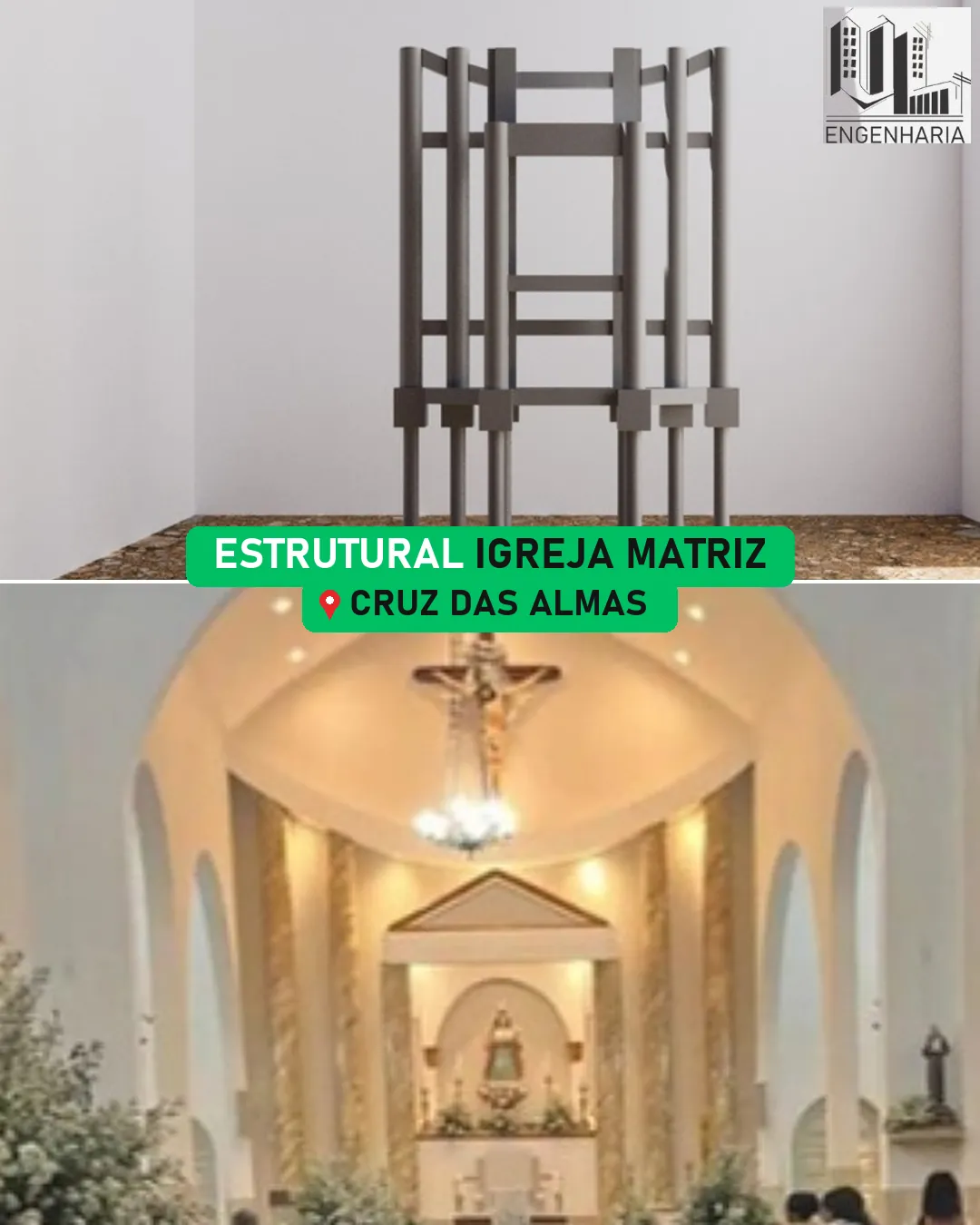 Estrutural Igreja Matriz de Cruz das Almas
