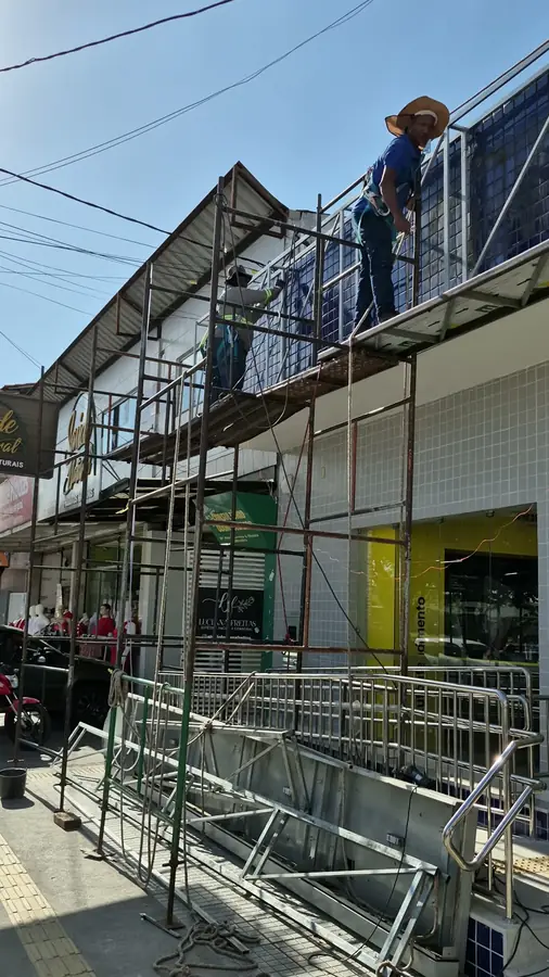 Reforma em execução